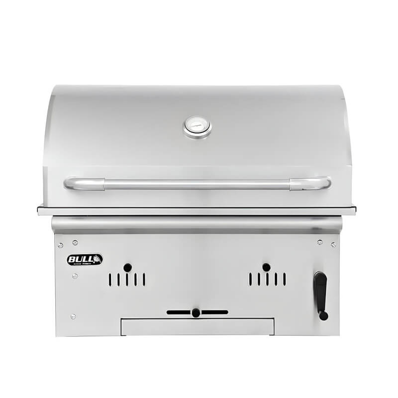 Bull Bison Premium 30" Built-In Charcoal Grill