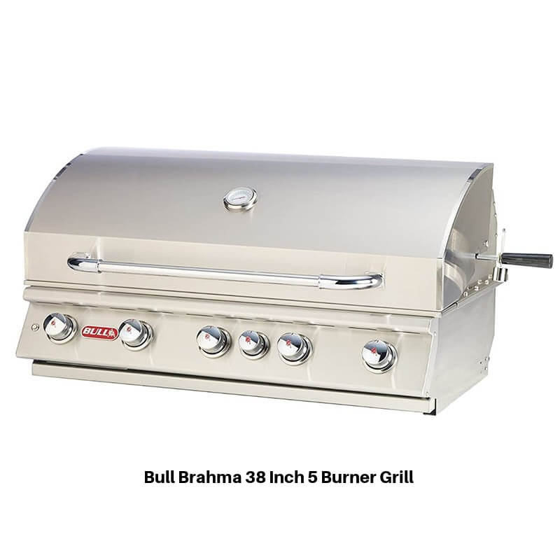 Bull Gourmet Q L-Shaped BBQ Grill Island