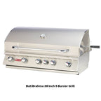 Bull Luxury Q L-Shaped BBQ Grill Island