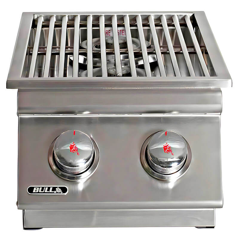 Bull 6-Piece Steer 25" 3-Burner Gas Grill Outdoor Kitchen Package