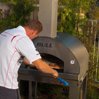Bull Gas Fired Italian-Made Pizza Oven with Cart