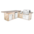 Bull Gourmet Q L-Shaped BBQ Grill Island