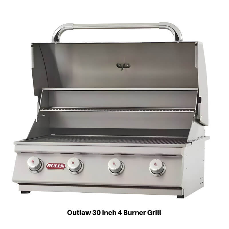 Bull Patio Q L-Shaped BBQ Grill Island