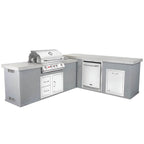 Bull Versa Q BBQ Grill Island