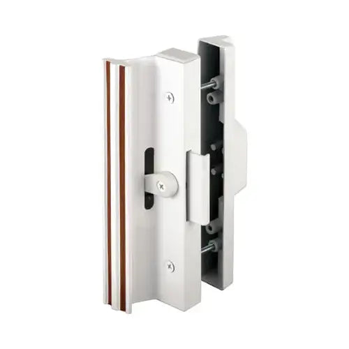 CRL White Clamp - Style Surface Mount Handle 4-15/16" Screw Holes - C1116