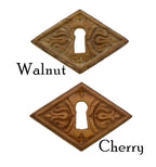 Embossed Keyhole Cover, Diamond Shape