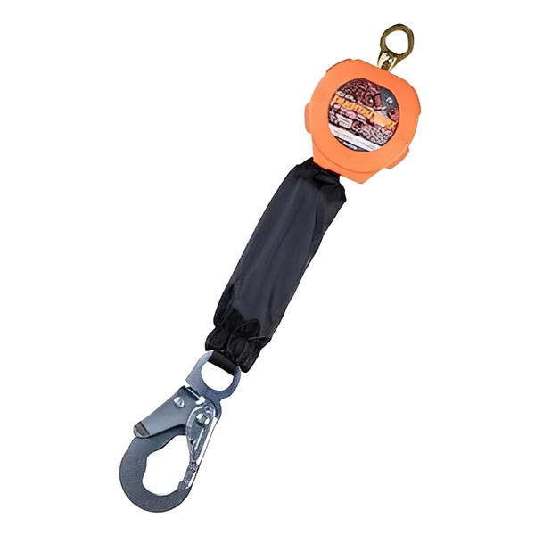 Pygmy Hog 6 ft Self-Retracting Lifeline With Snap/Rebar/Peri Hooks