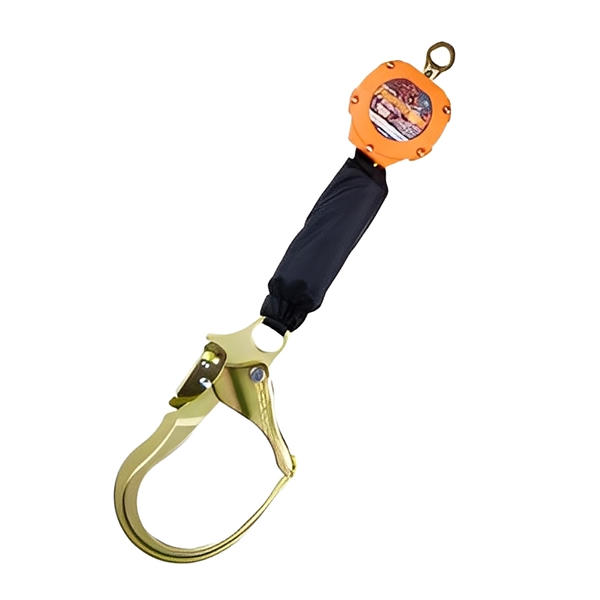 Pygmy Hog 6 ft Self-Retracting Lifeline With Snap/Rebar/Peri Hooks