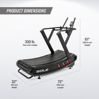 SOLE C80 Curved Manual Treadmill