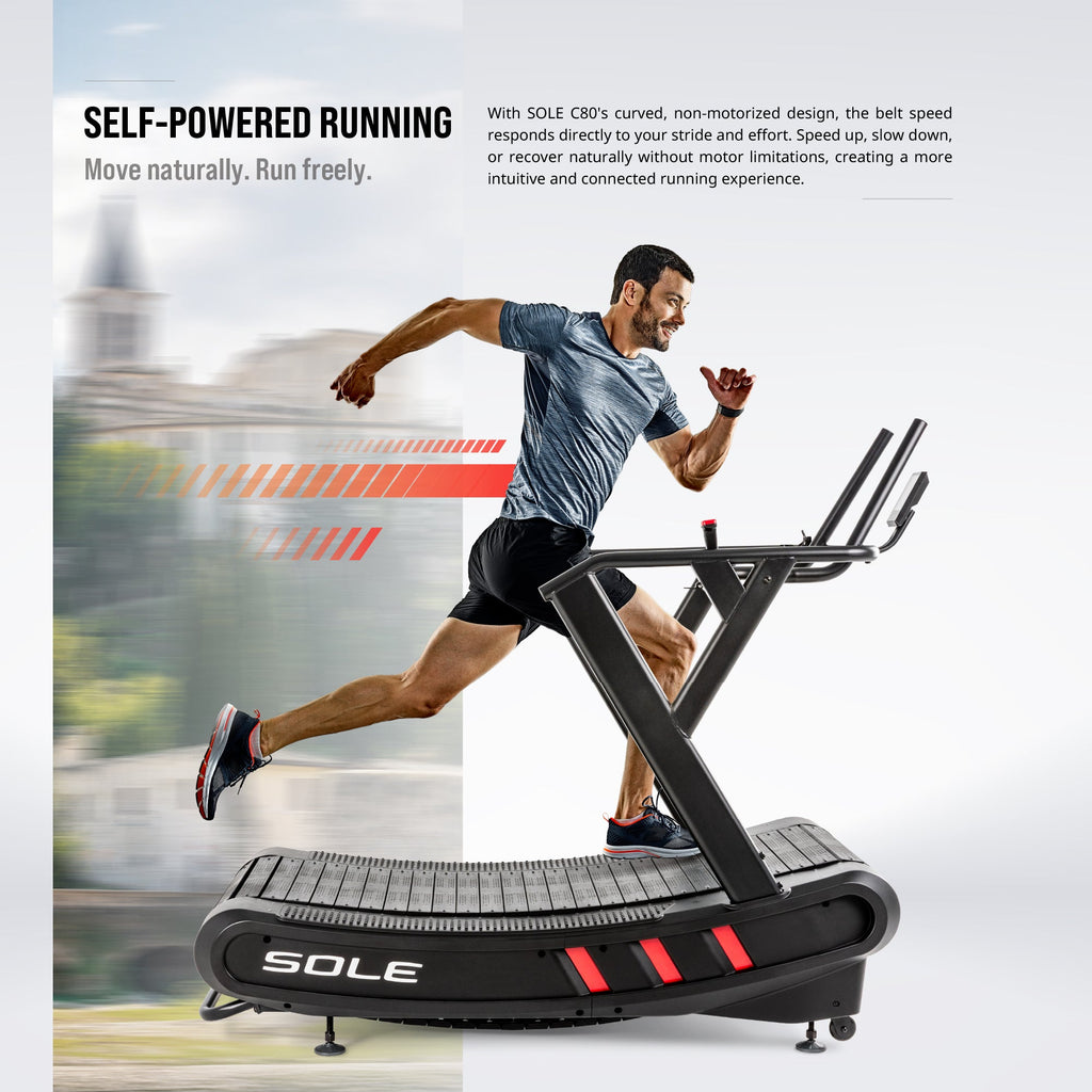 SOLE C80 Curved Manual Treadmill