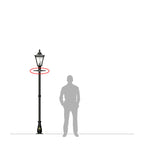Traditional cross-arm to fit 60mm pole (CA002)