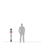 Traditional cross-arm to fit 42mm pole (CA003)