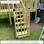 8 ft. x 16 ft. Connect-a-Deck and Entry Steps