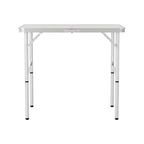Weisshorn Folding Camping Table 90CM Adjustable Portable Outdoor Picnic Desk