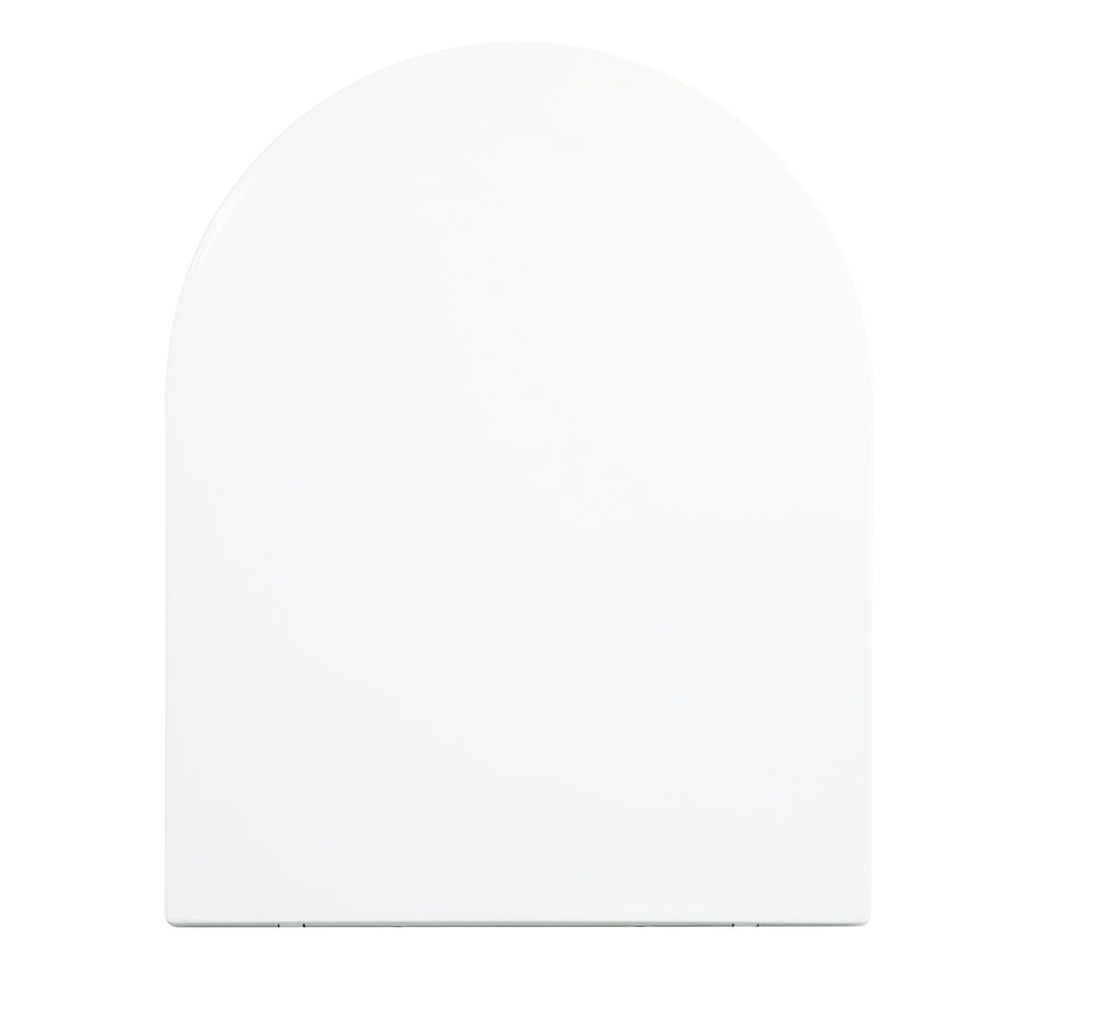 Premium Urea-Formaldehyde (UF) Soft Close Toilet Seat - High-Gloss, Scratch-Resistant Finish with Quick-Release Top-Fix Hinges