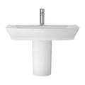 Daniel Basin with Pedestal - 1 TH - White
