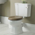 Classique Close Coupled Toilet with Cistern & Seat - White
