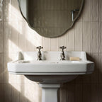 Classique Basin with Full Pedestal - White
