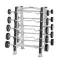 10 FIXED BARBELL HOIST RACK