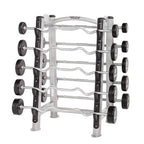 10 FIXED BARBELL HOIST RACK