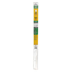 36 in. White Aluminum and Vinyl DENY™ Heavy-duty Screw-on Door Sweep