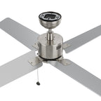 APEX 52 inch 4-Blade No Light Ceiling Fan with Pull Chain