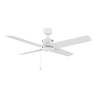APEX 52 inch 4-Blade No Light Ceiling Fan with Pull Chain