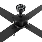 VINK 52 inch 4-Blade No Light Ceiling Fan with Pull Chain