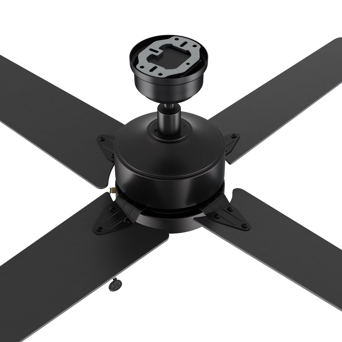 VINK 52 inch 4-Blade No Light Ceiling Fan with Pull Chain