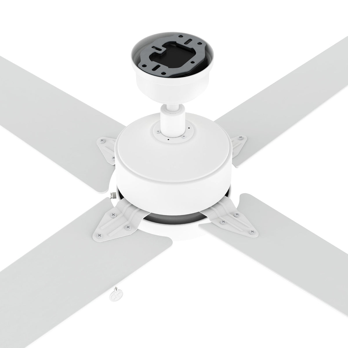 VINK 52 inch 4-Blade No Light Ceiling Fan with Pull Chain