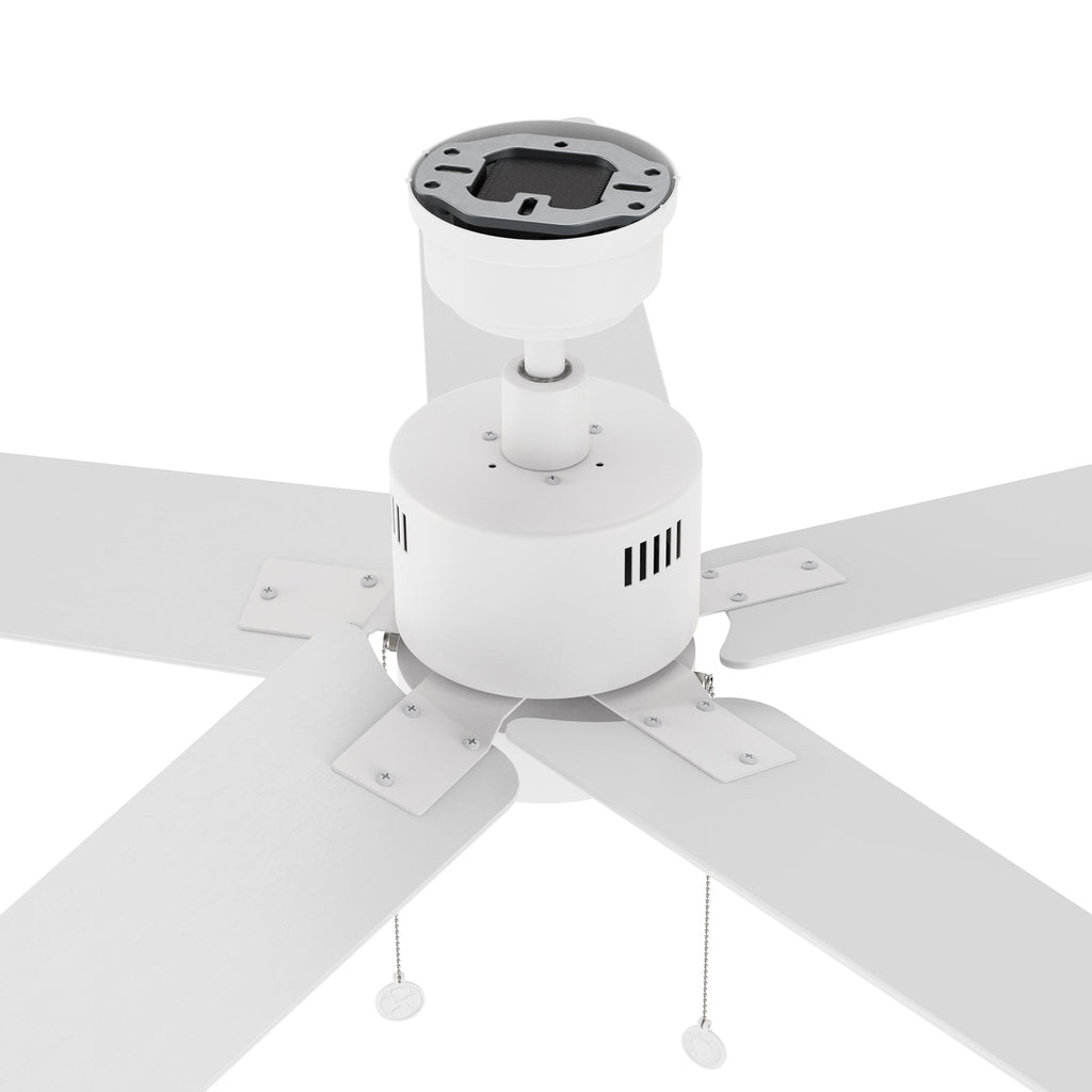 APEX 52 inch 5-Blade Ceiling Fan with LED Light & Pull Chain