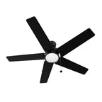 VINK 52 inch 5-Blade Ceiling Fan with LED Light & Pull Chain