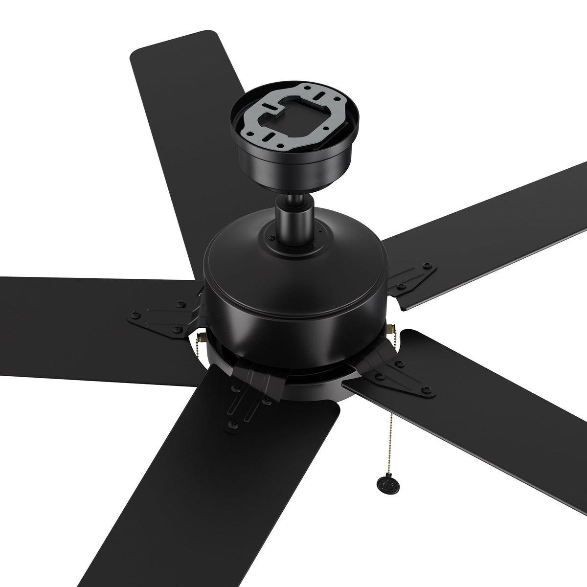 VINK 52 inch 5-Blade Ceiling Fan with LED Light & Pull Chain