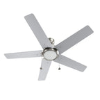 VINK 52 inch 5-Blade Ceiling Fan with LED Light & Pull Chain