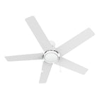 VINK 52 inch 5-Blade Ceiling Fan with LED Light & Pull Chain