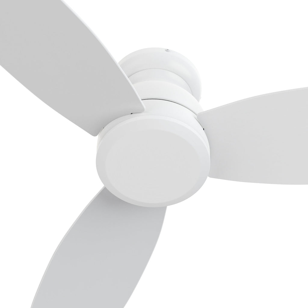 STANLEY 44 inch 3-Blade Flush Mount No Light Ceiling Fan with Remote