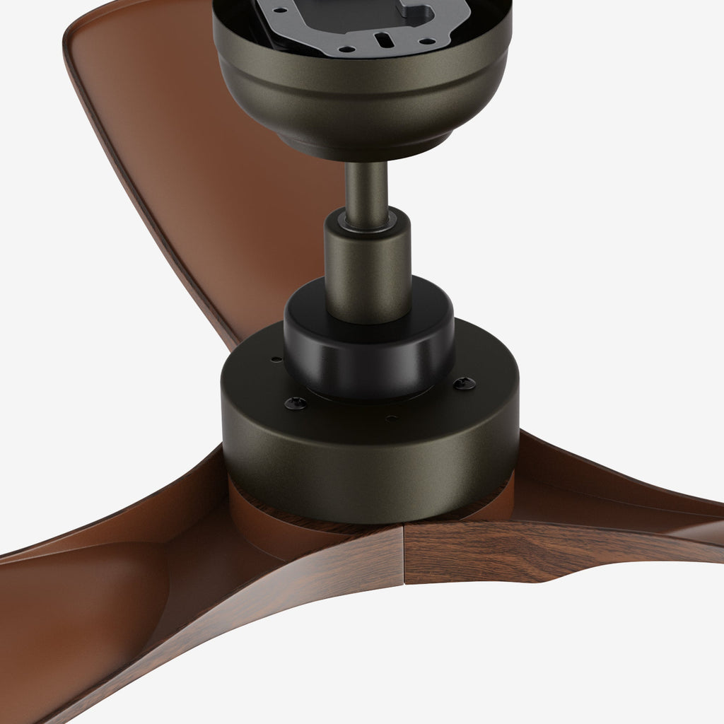 KARSYN 52 inch 3-Blade No Light Ceiling Fan with Remote