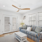 ECOSKY 52 inch 3-Blade Ceiling Fan with LED Light & Remote