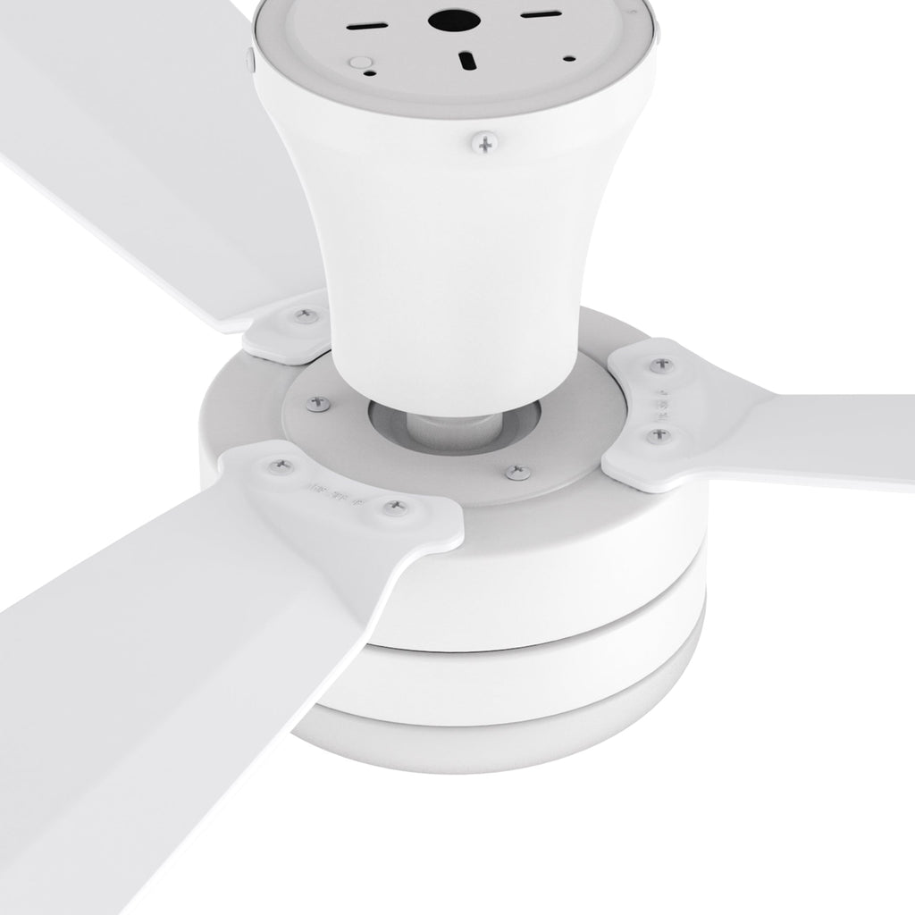 VARA 52 inch 3-Blade Flush Mount Ceiling Fan with LED light & Remote