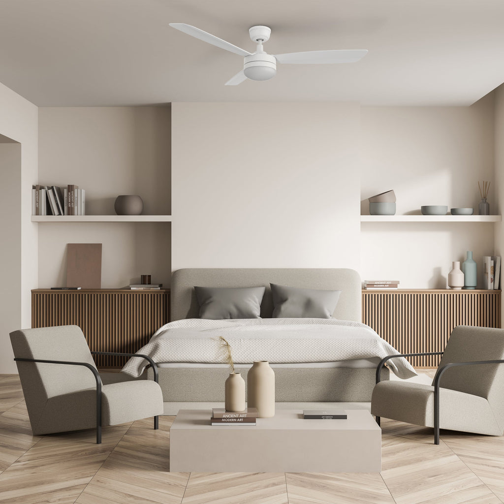 VARA 52 inch 3-Blade Ceiling Fan with LED Light & Remote