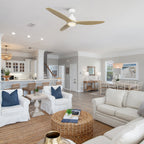 PHOENIX 52 inch 3-Blade Ceiling Fan with LED Light & Remote