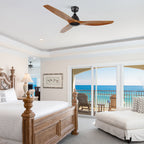 PHOENIX 52 inch 3-Blade No Light Ceiling Fan with Remote