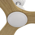 PHOENIX 52 inch 3-Blade No Light Ceiling Fan with Remote