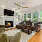 PHOENIX 52 inch 3-Blade No Light Ceiling Fan with Remote