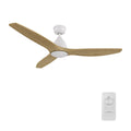 PHOENIX 52 inch 3-Blade No Light Ceiling Fan with Remote