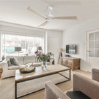 WESTBURY 52 inch 3-Blade No Light Ceiling Fan with Remote