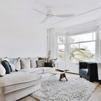 ISOLA 52 inch 3-Blade No Light Ceiling Fan with Remote