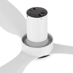 ISOLA 52 inch 3-Blade No Light Ceiling Fan with Remote