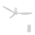 ISOLA 52 inch 3-Blade No Light Ceiling Fan with Remote