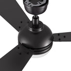 ZELDA 52 inch 3-Blade Ceiling Fan with LED Light & Remote